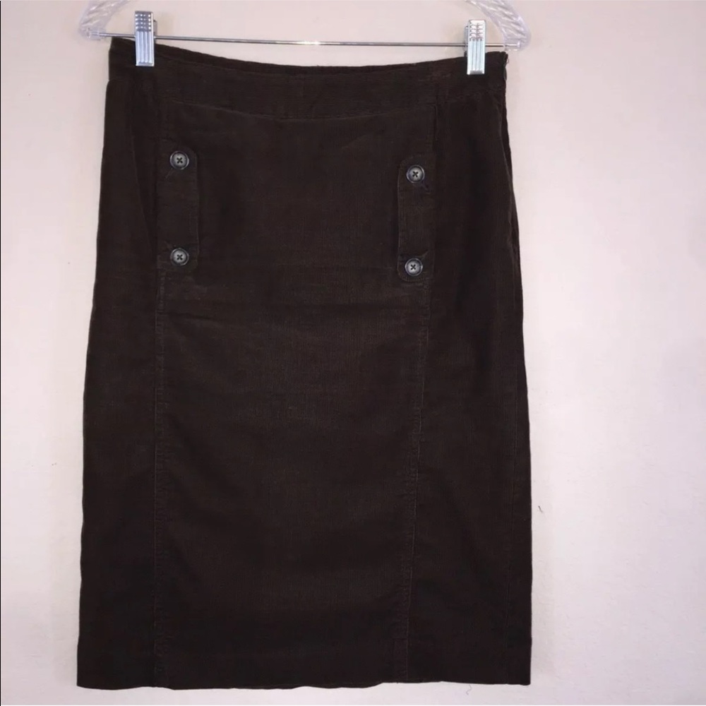 Banana Republic Brown Straight Pencil Skirt 2
